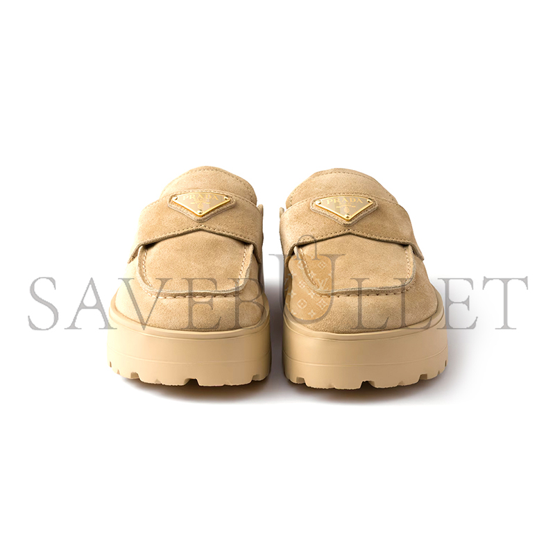 Pra*a suede flatform mules 1xz778